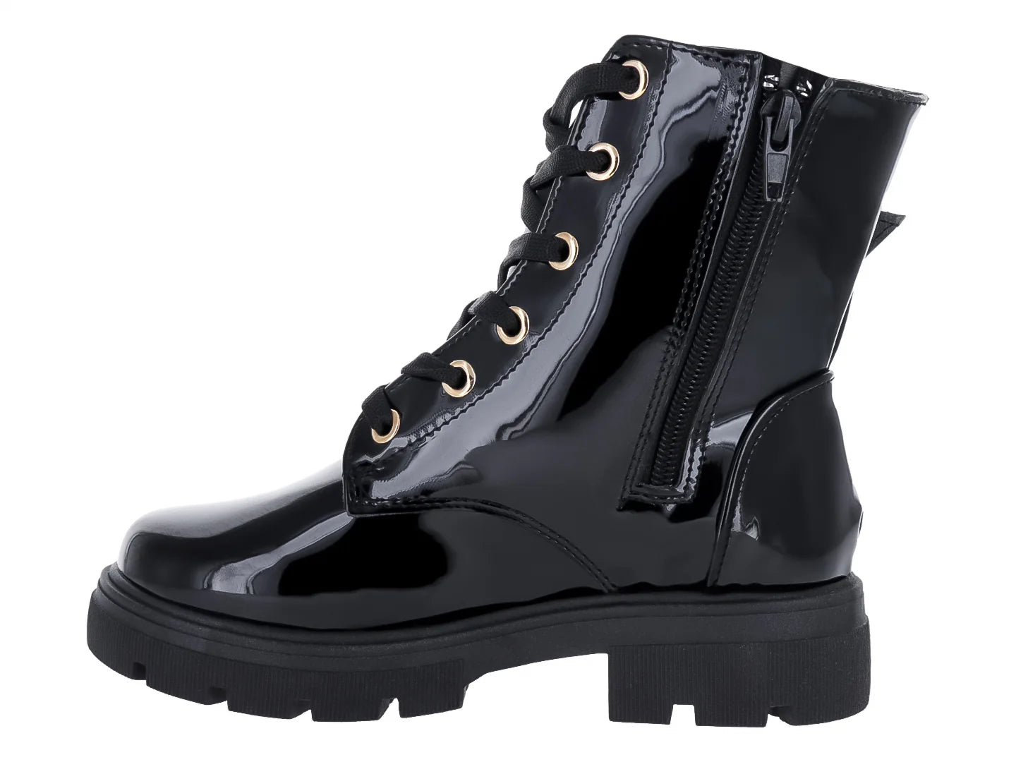 Botas BY PARTY de Charol Negro para Niña