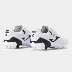 Joma Aguila Cup 24 FG Firm Ground Soccer Cleats White Black