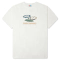 Plaid Two Flower Tee White