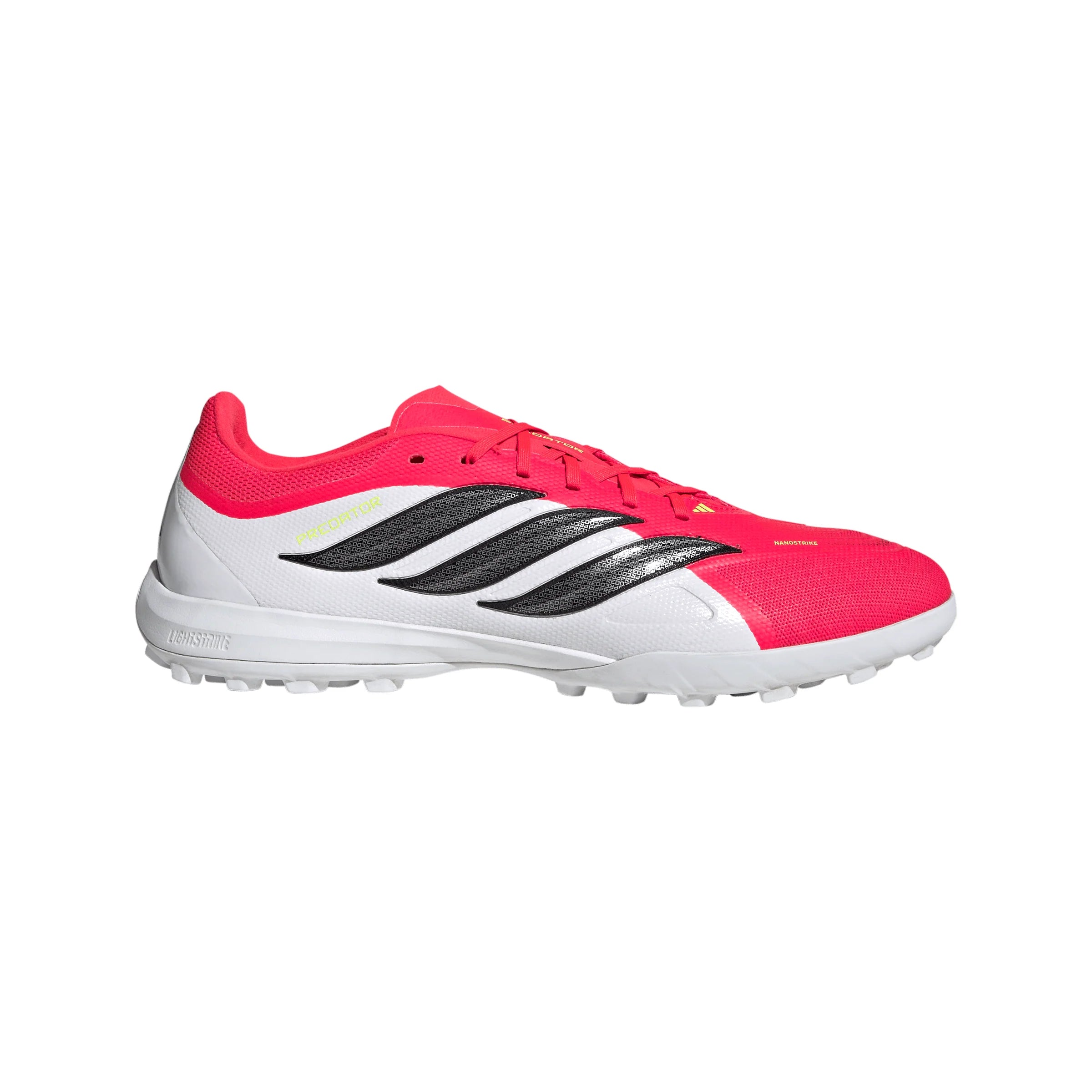 adidas Predator League Fold Over Tongue IN Indoor Mens Soccer Shoes Red Black White