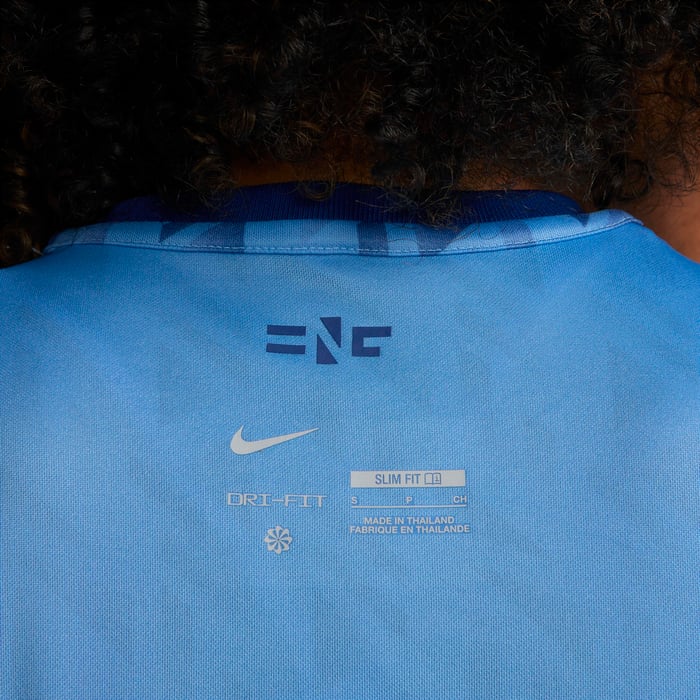 Nike England Away Womens Jersey 23 Coast Gym Blue White