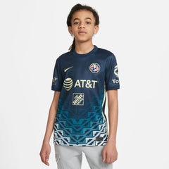 Nike America Away Jersey 21 Y Navy Lem