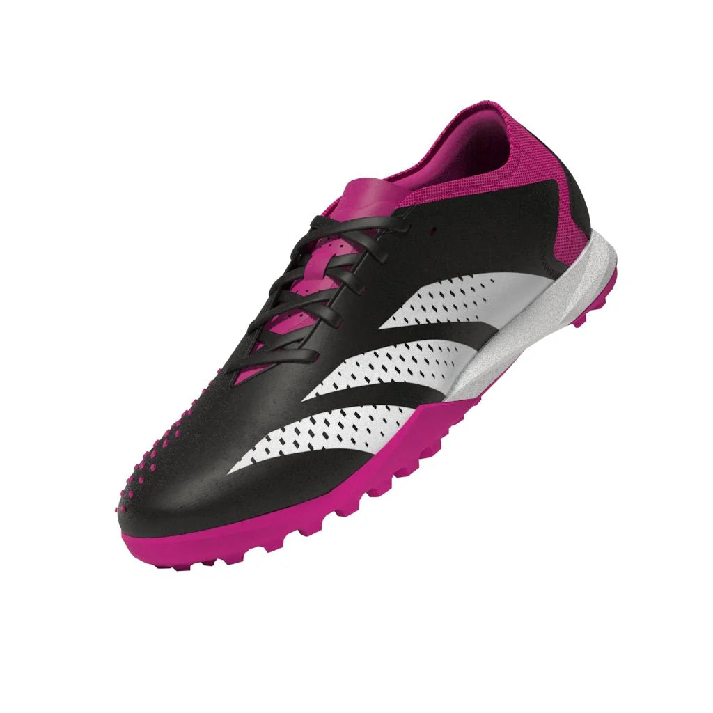 adidas Predator Accuracy3 TF Turf Shoes Black White Pink