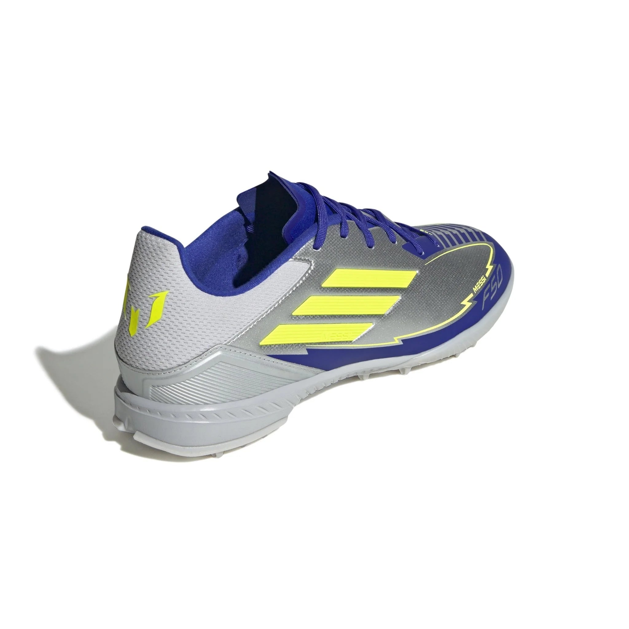 adidas F50 League Messi Turf Boots Silver