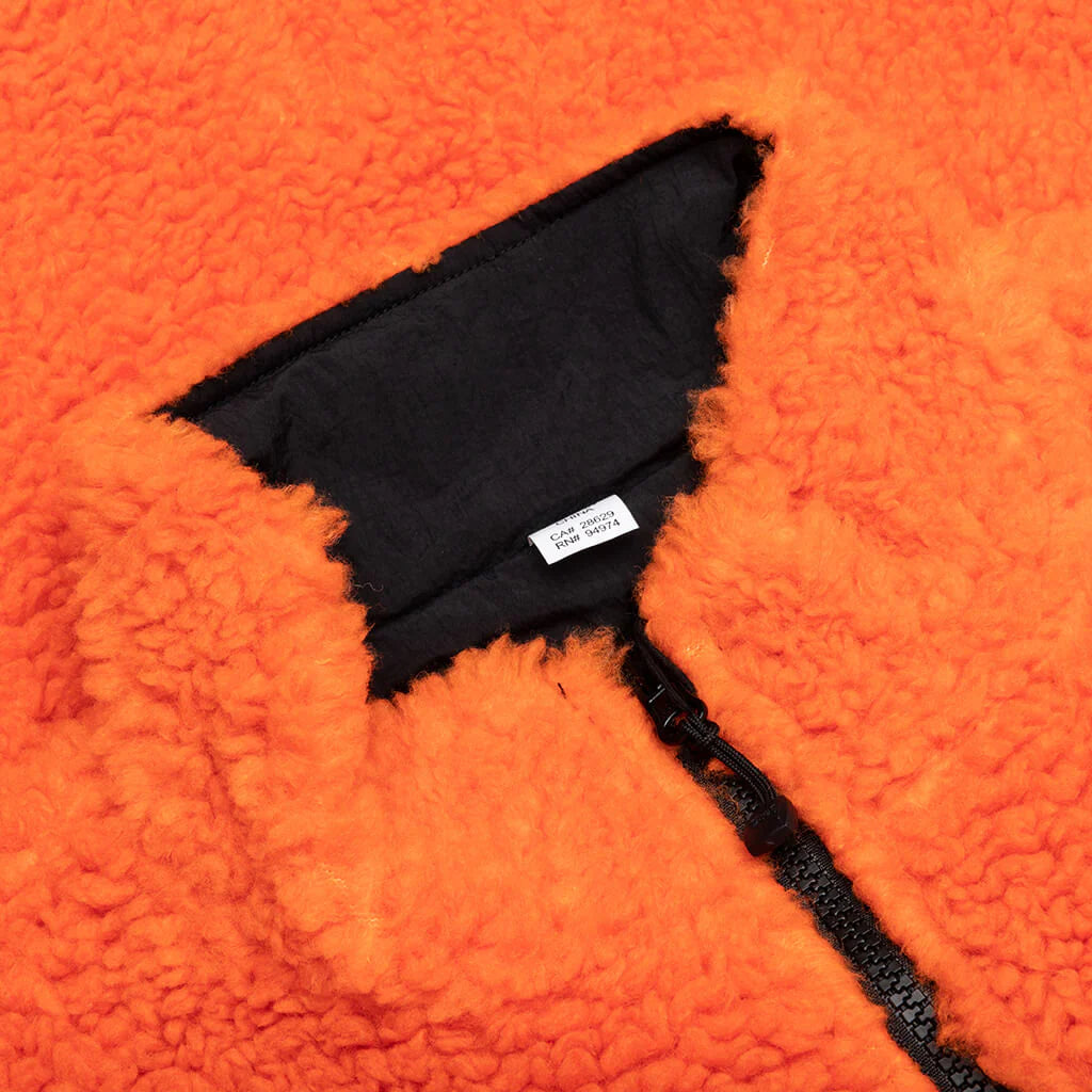 Sherpa Reversible Vest Tangerine