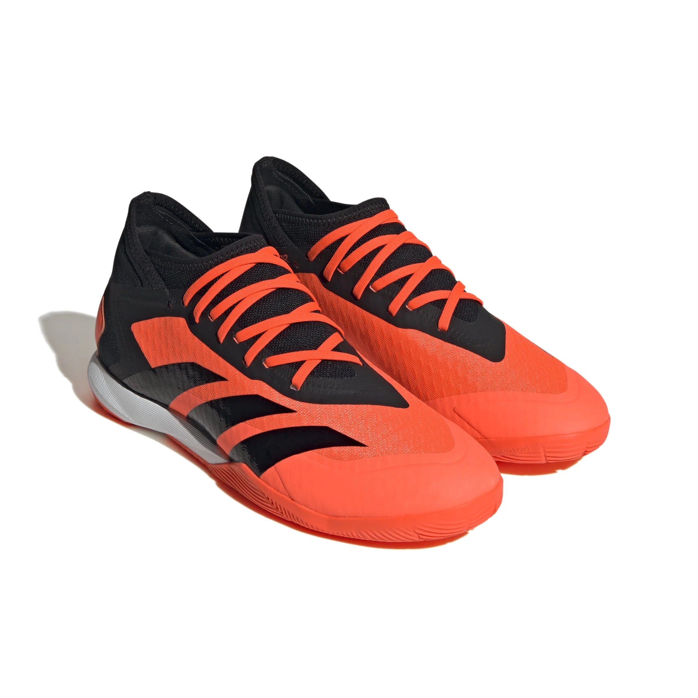 adidas Predator Accuracy3 IN Indoor Soccer Shoes Solar Orange Black