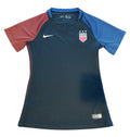 Nike USWNT 2016 Stadium Away Womens Jersey Black Royal Red