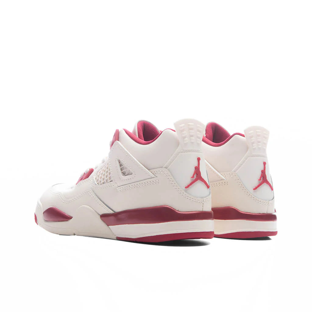 Air Jordan 4 Retro Valentines Day PS Pale Ivory Sierra Red