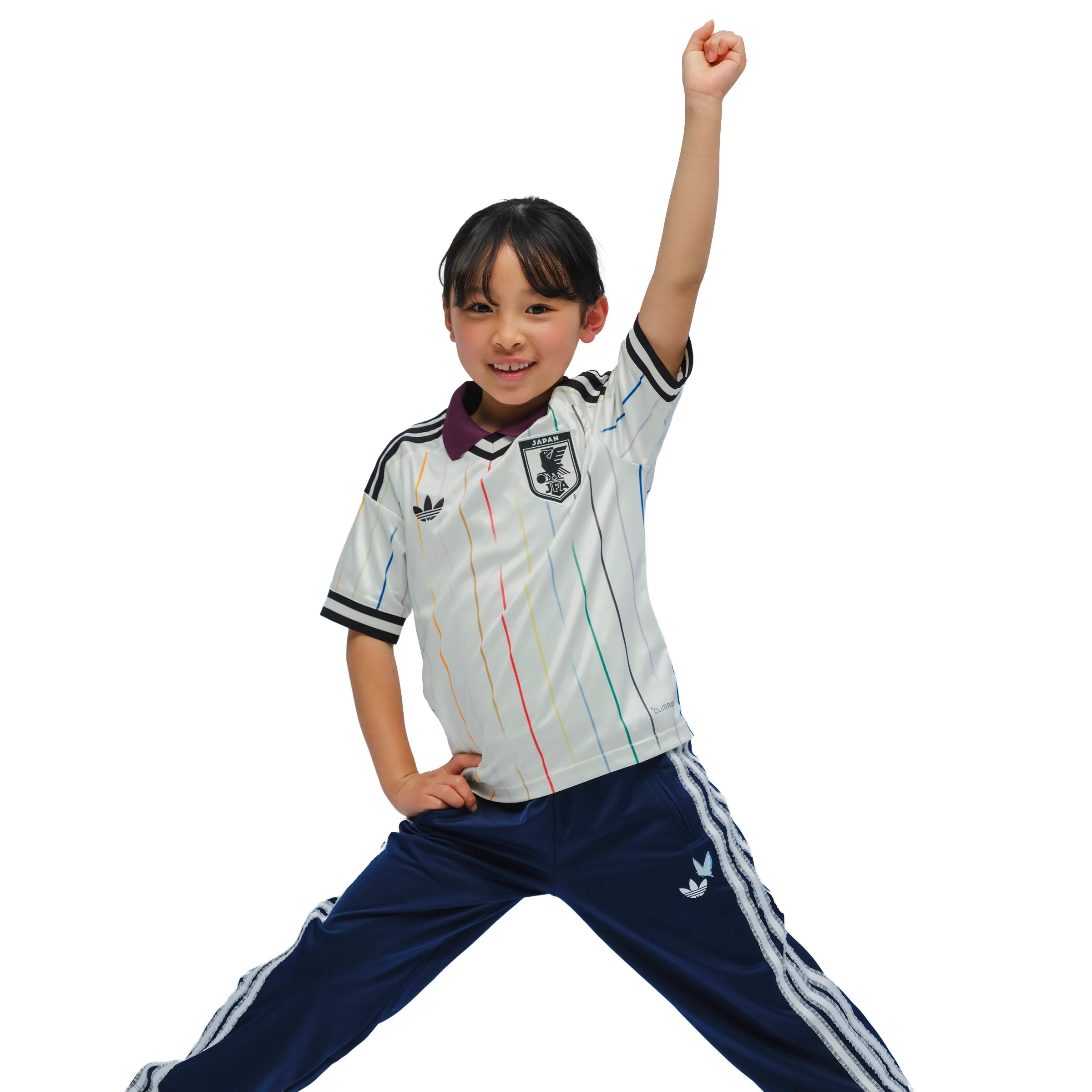 adidas Japan Away Youth Soccer Jersey 2026 White Black