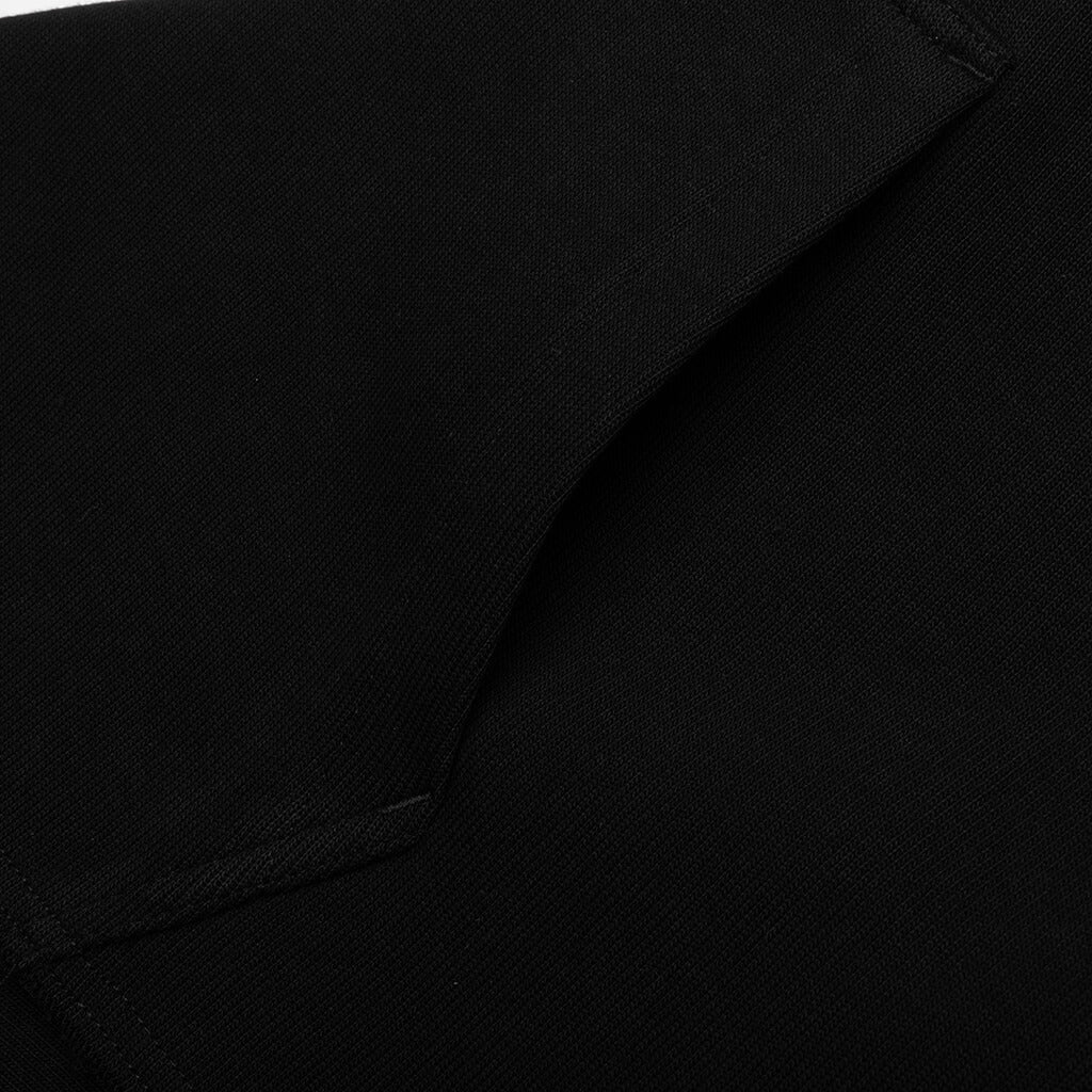 Space Sleeveless Hoodie Black