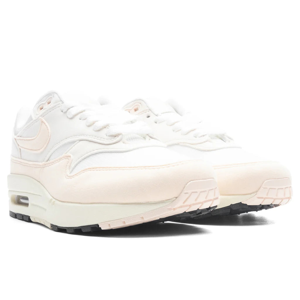 Womens Air Max 1 87 Sail Guava Ice Phantom Black