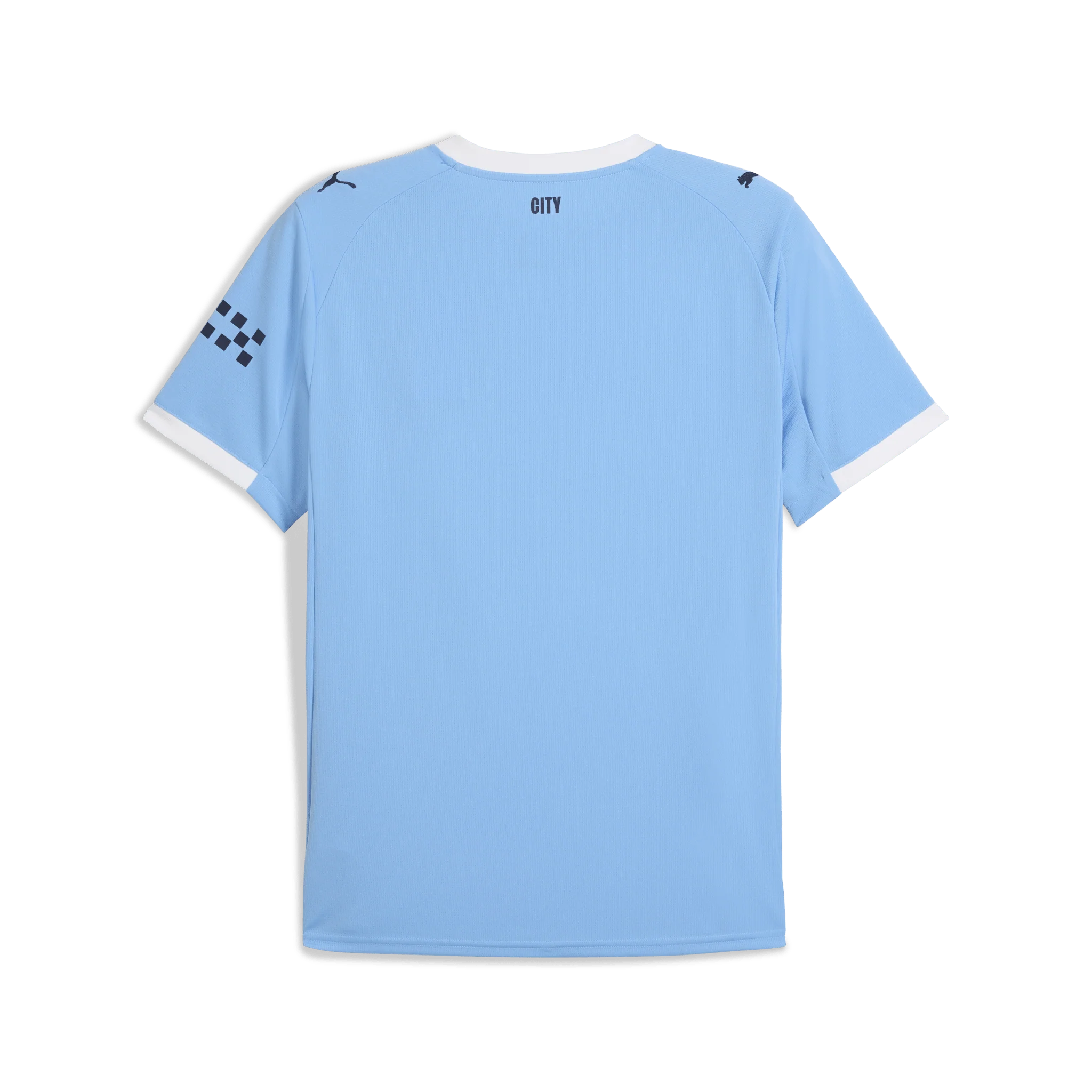 PUMA Mens Manchester City Home Jersey 25 Light Blue White