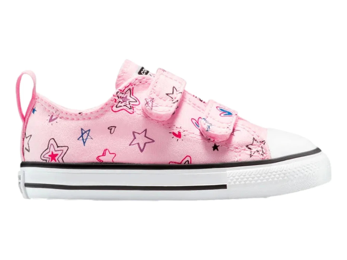 Tenis Converse Chuck Taylor All Star Doodles Rosa para Niña