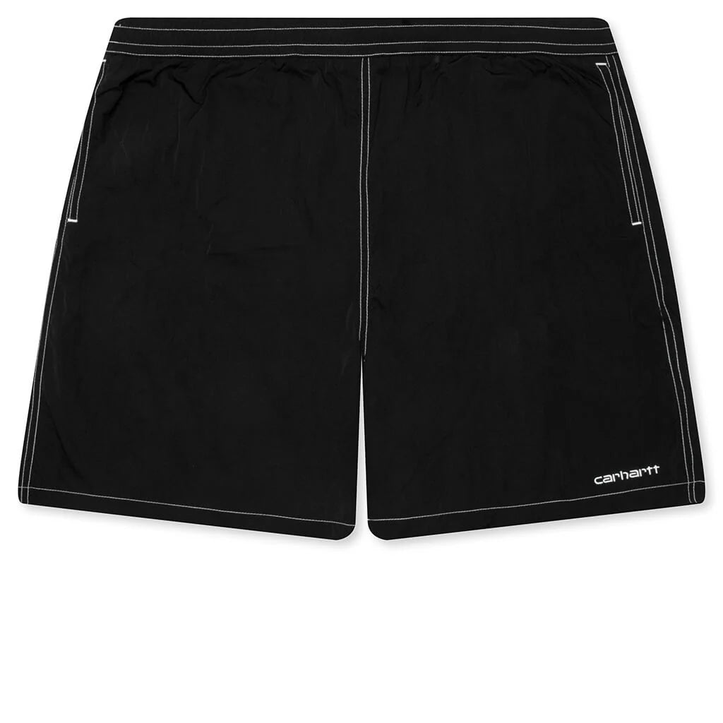 Canby Swim Trunks Black White