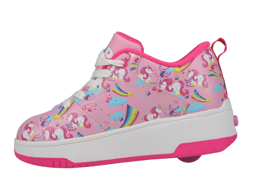 Tenis Patín Heelys Multicolor Unicornio para Niña