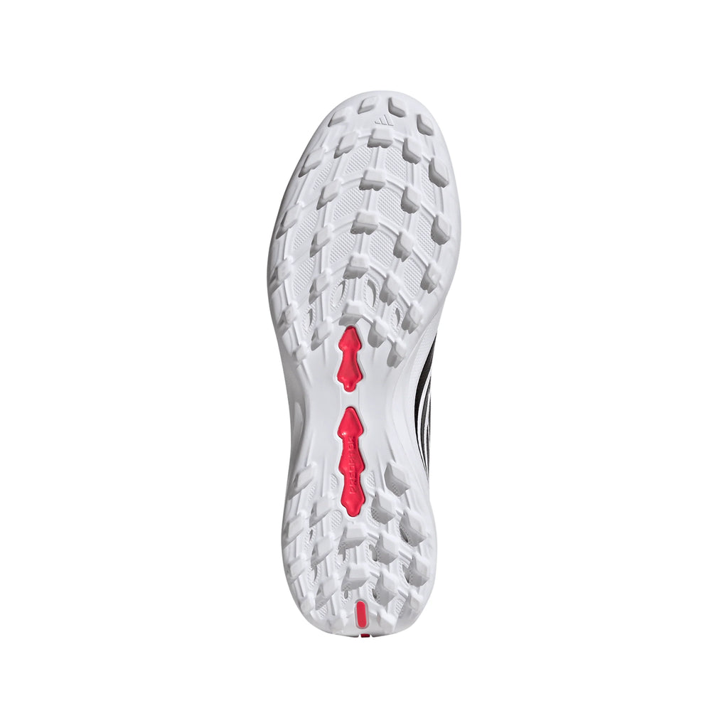 adidas Predator League Fold Over Tongue TF Turf Mens Soccer Cleats Red Black White