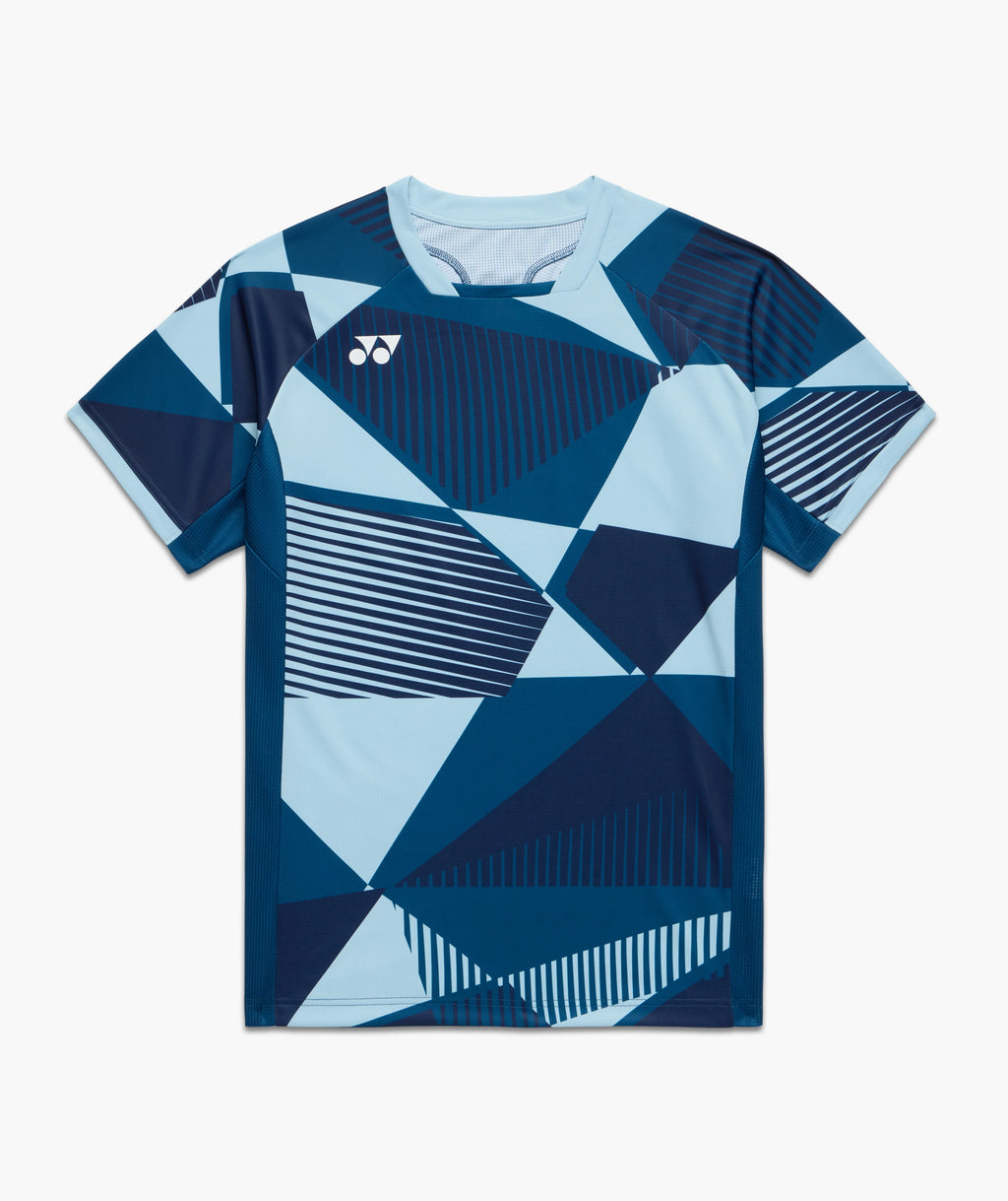 ALL ENGLAND GEO PATTERN CREW NECK SHIRT