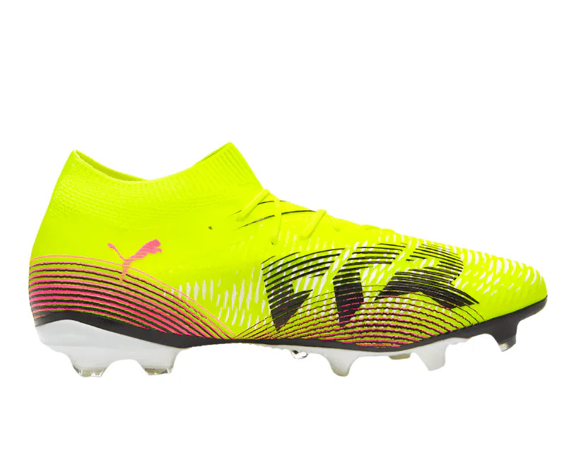 PUMA Future 8 Match FG AG Firm Multi Ground Soccer Cleats Yellow