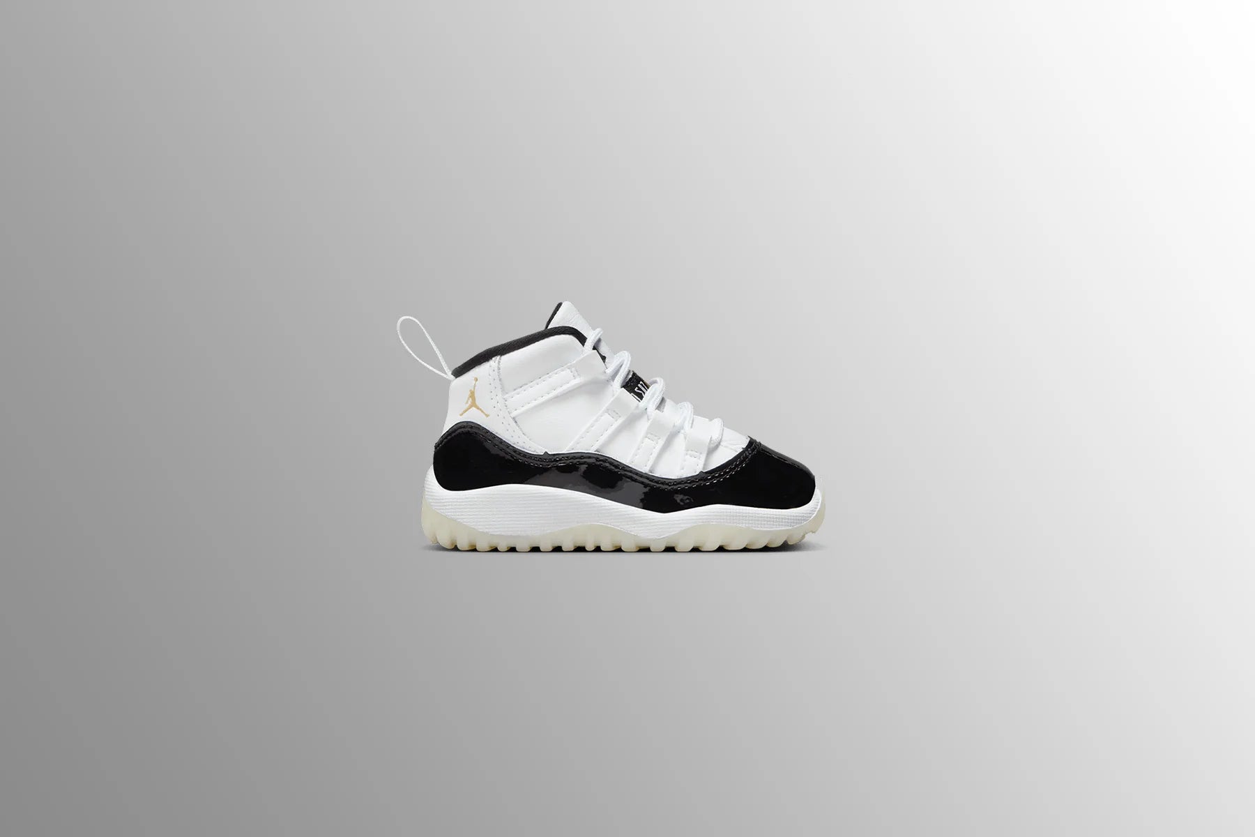 Air Jordan 11 Retro TD Gratitude Defining Moments White Metallic Gold Black