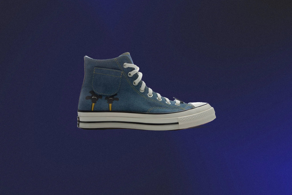 Converse x Minions Chuck 70 Hi Blue Egret Black