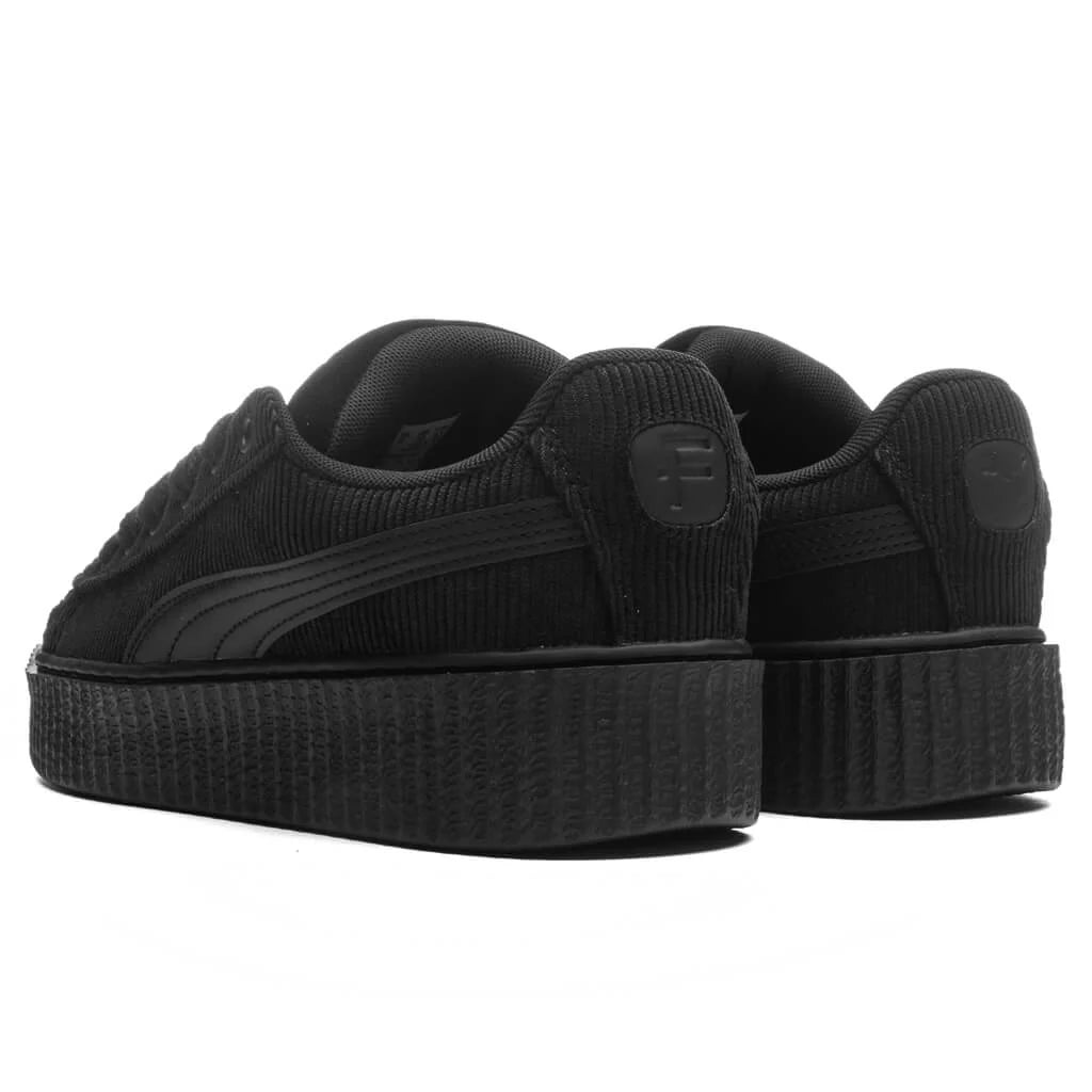 Puma x Fenty Womens Creeper Phatty Corduroy Black Gold