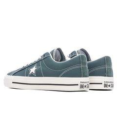 Converse x This is Never That One Star Pro Ox Trekking Green Black White