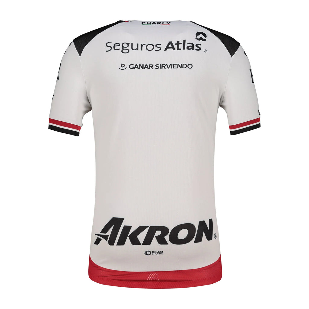 Charly Mens Atlas Away Soccer Jersey 2025 White