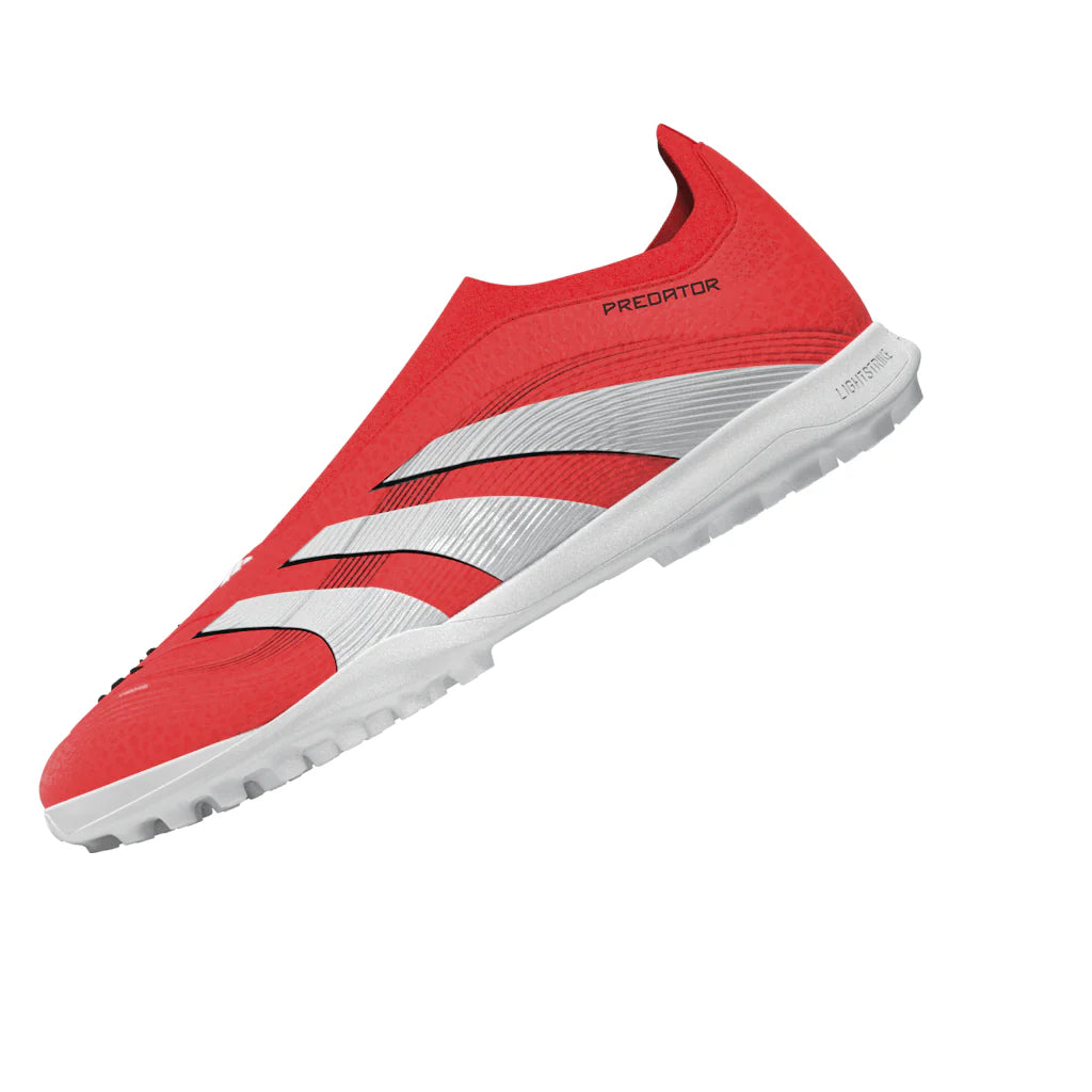 adidas Predator League Laceless Turf Boots Red White