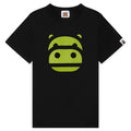 Kids Milogram Friends Tee Black Green