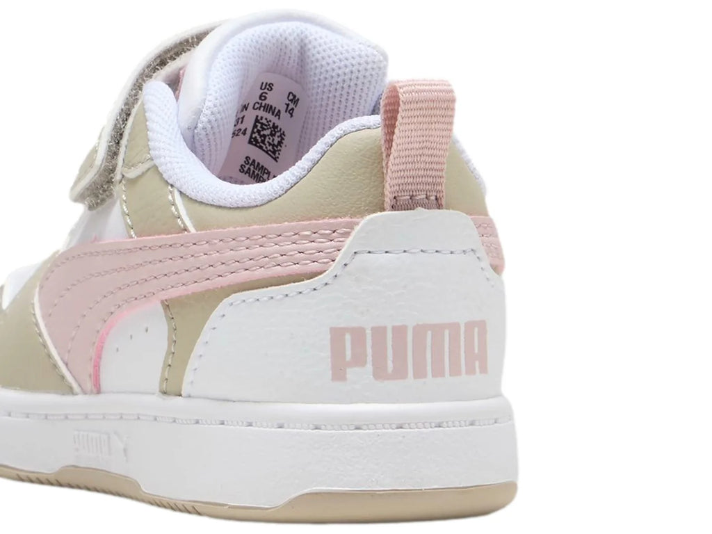 Tenis PUMA Rebound V6 Lo AC Multicolor para Niña