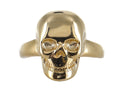 Anillo de Calavera Roze Color Dorado