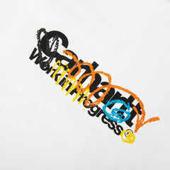 S S Primary T Shirt White