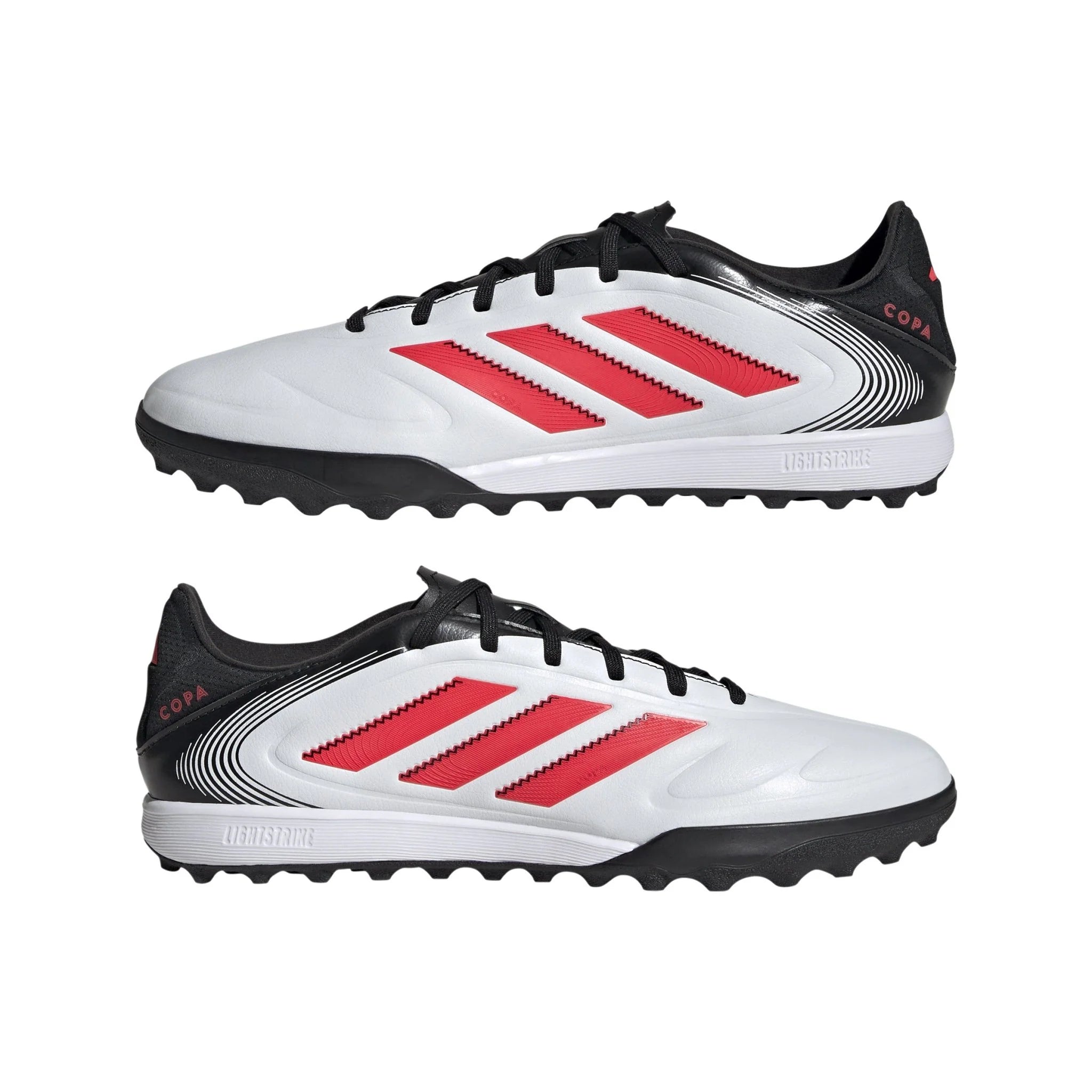 adidas Copa Pure 3 League Turf Soccer Cleats White Red