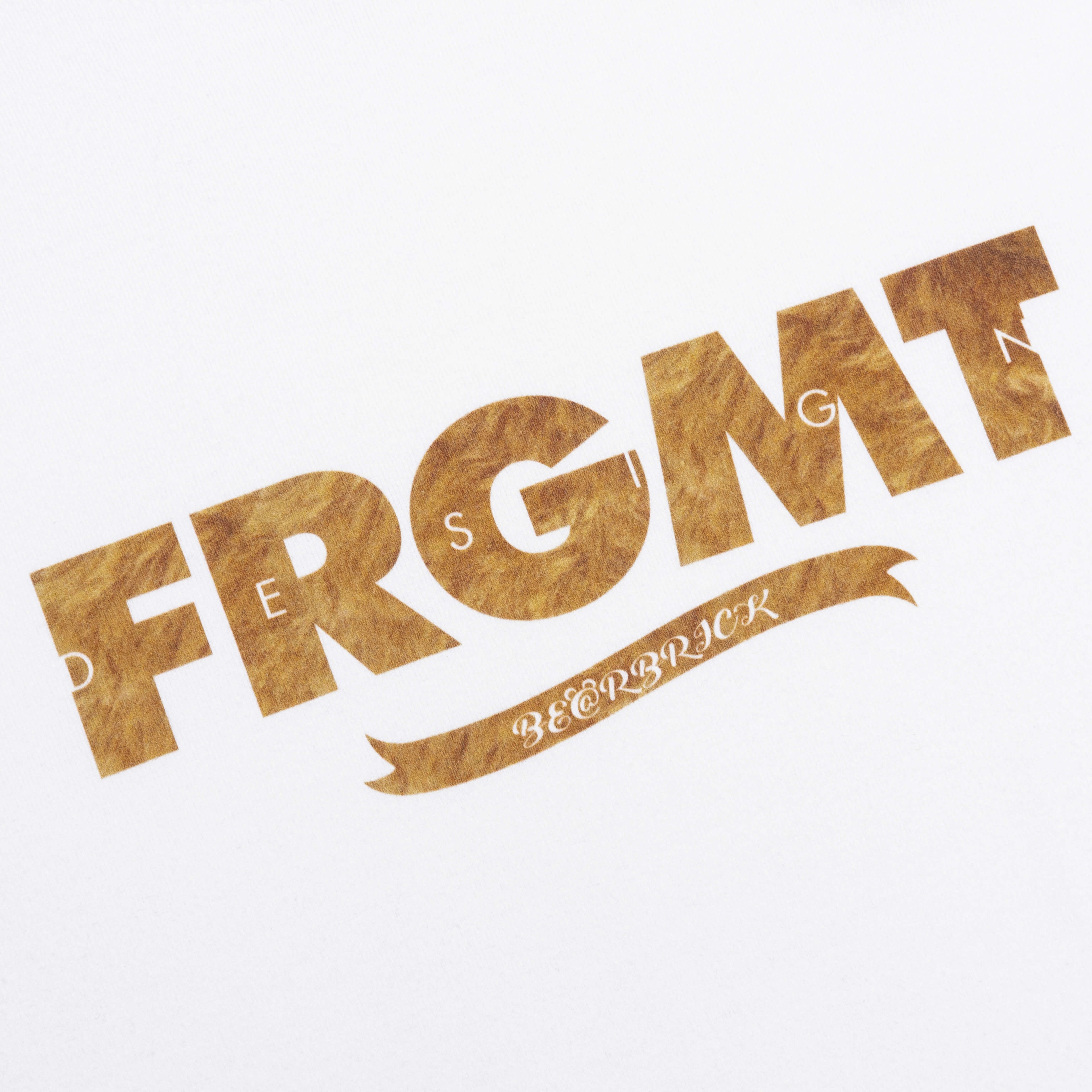 Medicom Toy x fragment design Fur Logo BERTEE White