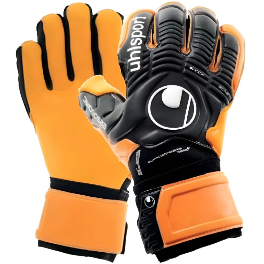 Uhlsport Ergonomic HN Soft Support Frame Goalkeeper Gloves Orange Black