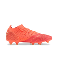 PUMA Future Z 34 FG AG Soccer Cleats Fiery Coral Black Salmon