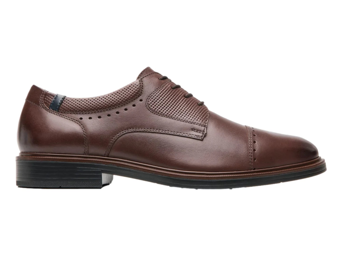 Zapatos Formales Flexi Color Nogal para Hombre