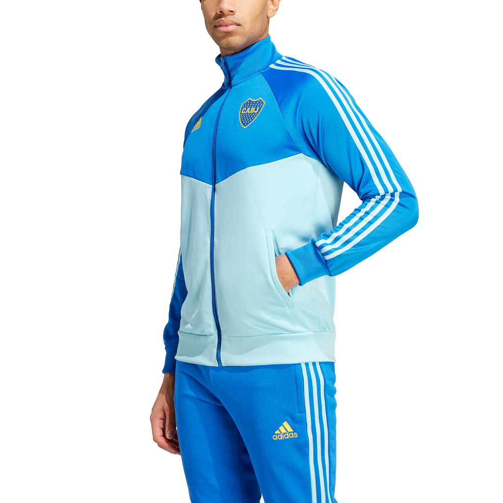 adidas Boca Juniors 3 Stripes Track Jacket