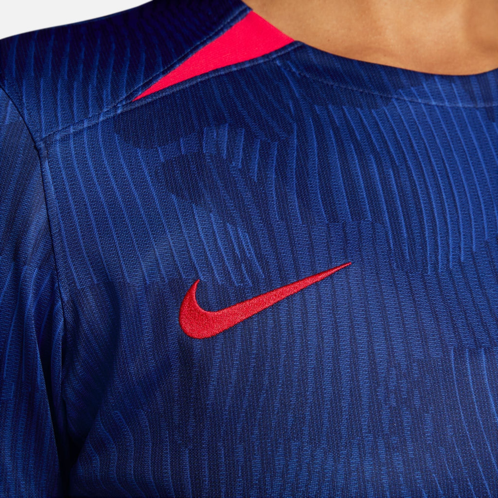 Nike USWNT 2023 Stadium Away Womens Jersey Royal Navy Red