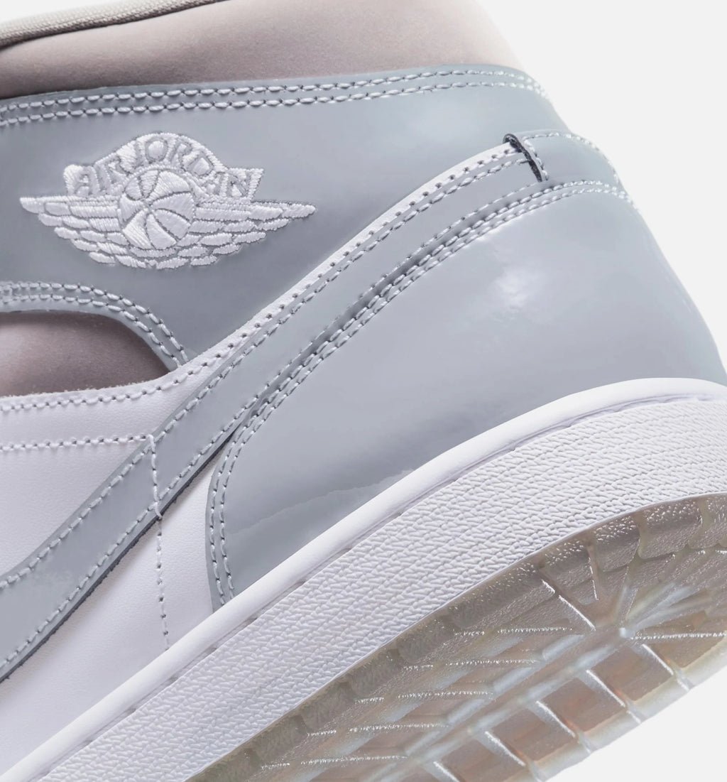 Air Jordan 1 Mid SE Cool Grey Mens Lifestyle Shoe Cool Grey Medium Grey