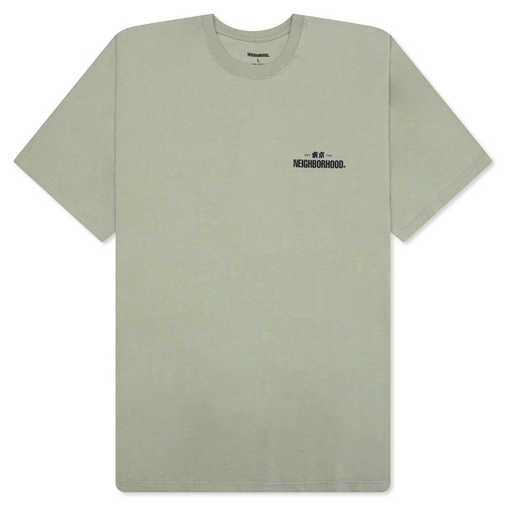 NH S S Tee 4 Sage Green