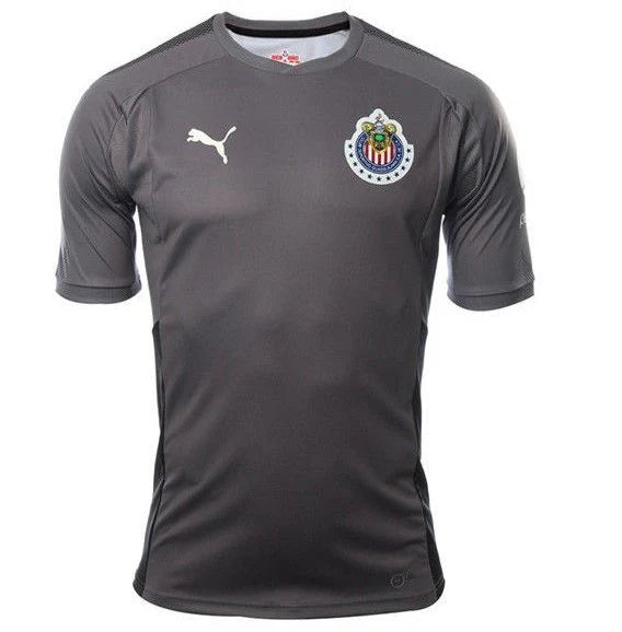 PUMA Chivas Goalkeeper Home Jersey 17 Gray