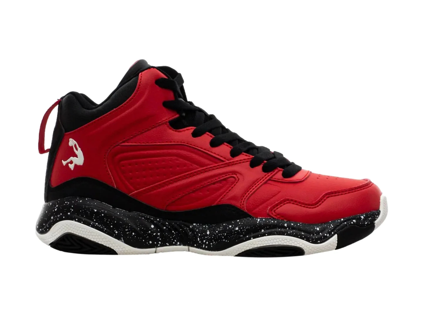 Tenis de Baloncesto SHAQ Shaqnotize Rojo y Negro para Hombre