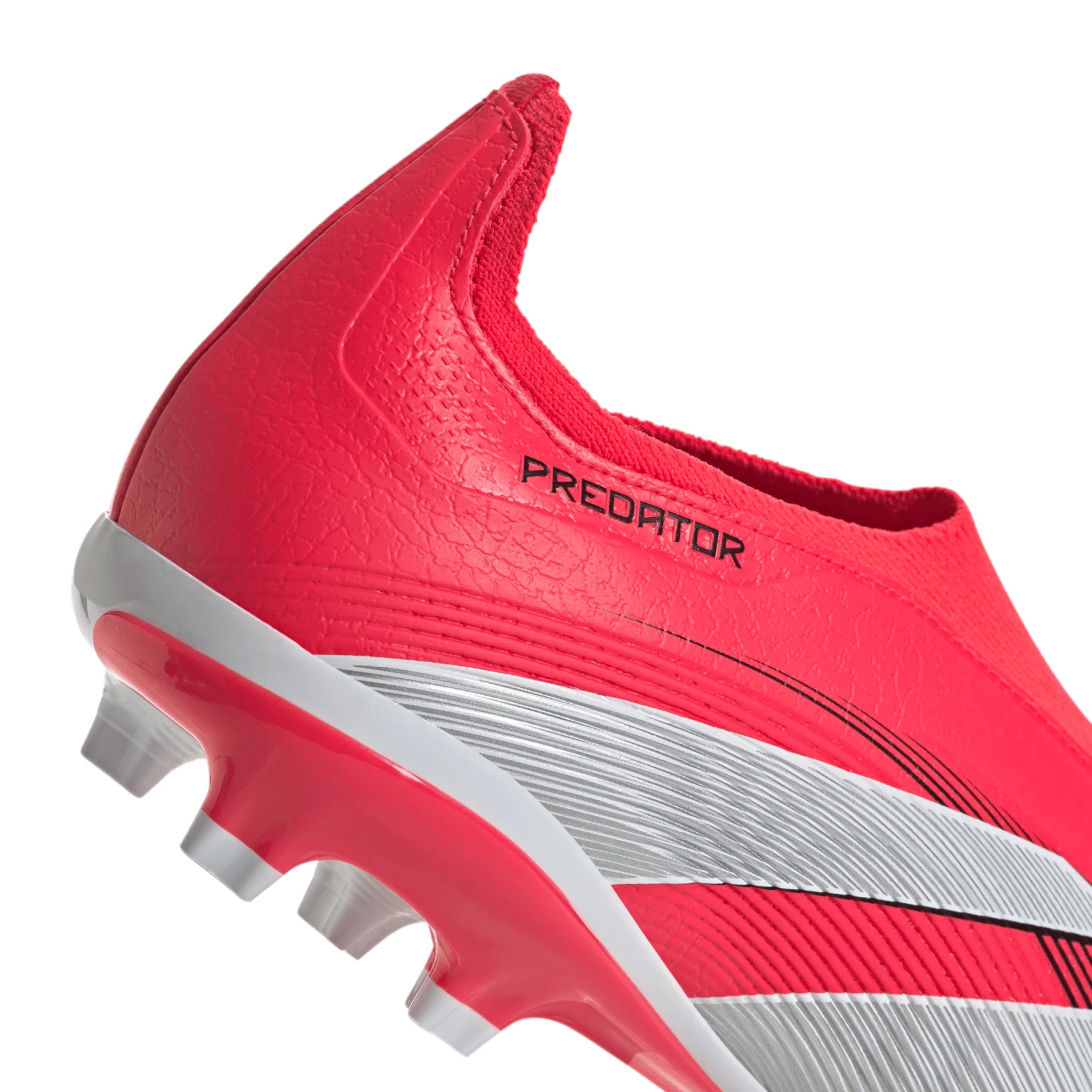 adidas Predator League Laceless FG MG Firm Multi Ground Boots Red