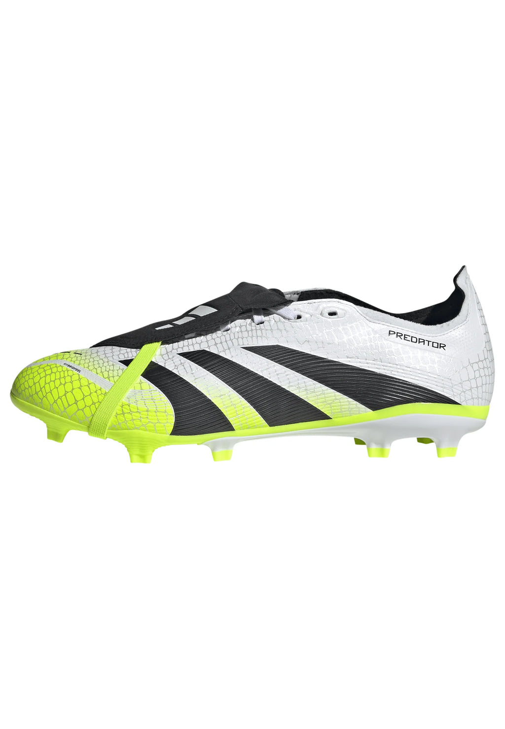 adidas Predator League Fold Over Tongue Firm Multi Ground Soccer Cleats White Black