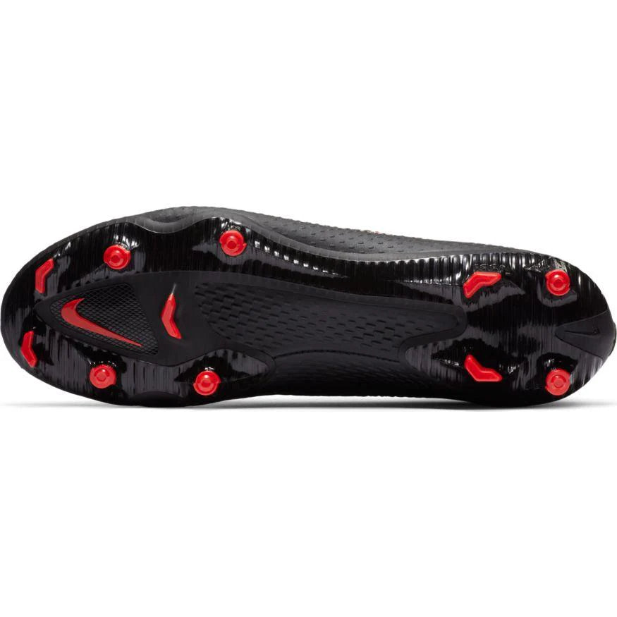 Nike Phantom GT Academy FG Firm Ground Soccer Cleats Black Red