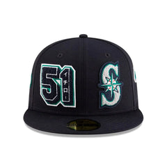Seattle Mariners Ichiro Hall of Fame Patched 59FIFTY