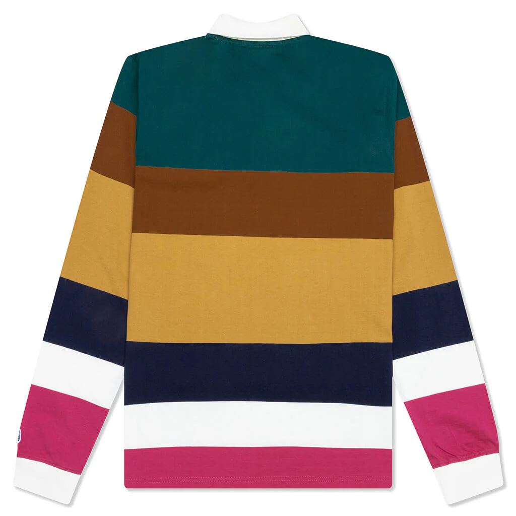 Rugby Jersey L S Polo Rain Forest