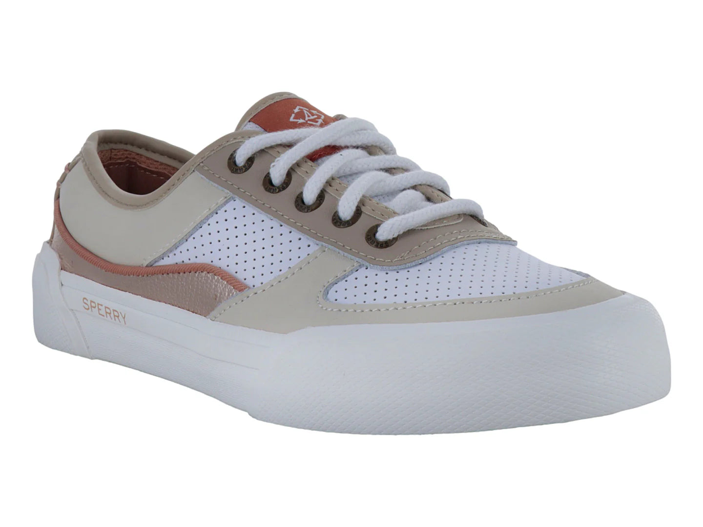 Tenis Sperry Soletide Ecoleather Beige para Mujer