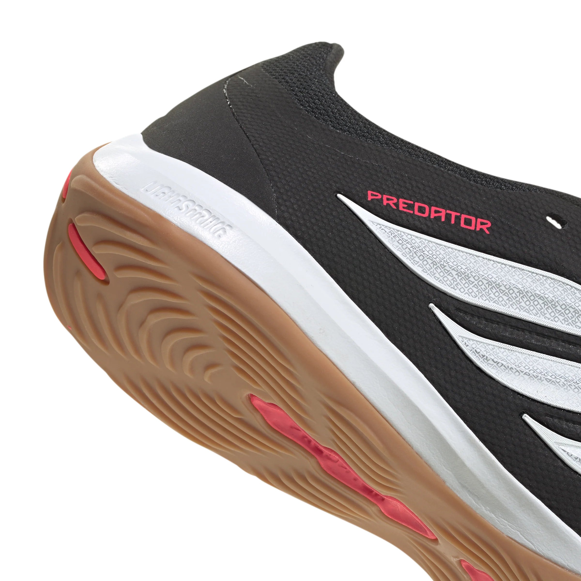 adidas Predator League Fold Over Tongue IN Indoor Mens Soccer Shoes Black White